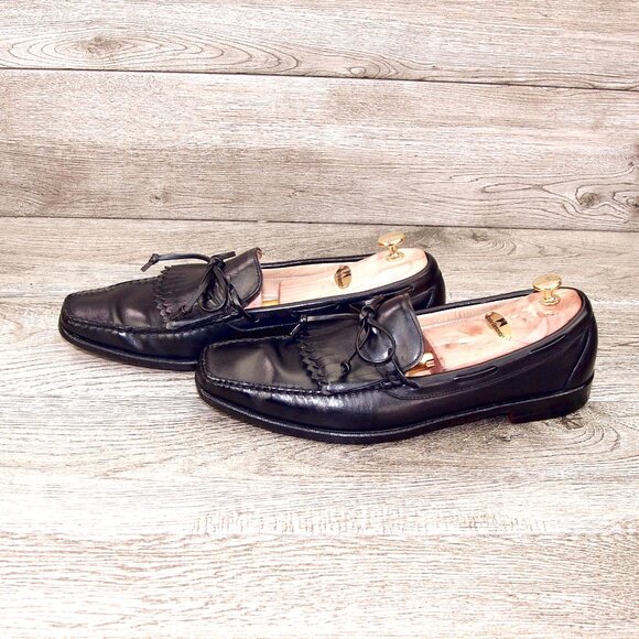 Allen Edmonds ALTON Loafer 11.5 B Narrow Black * add $15 new Cedar Trees main image 10
